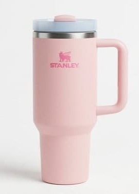 Cherry Blossom Pink Quencher H2.0 Tumbler – 40 oz Insulated Stainless Steel Travel Mug with Handle & Straw Lid