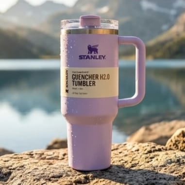 Stanley Quencher H2.0 FlowState™ Tumbler – Premium Stainless Steel Insulated Tumbler With Straw | Lavender